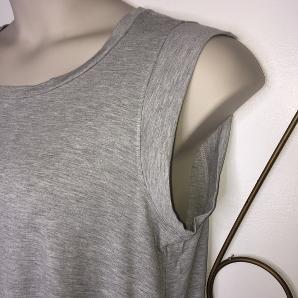 Bobeau gray muscle tank. - Picture 3 of 6